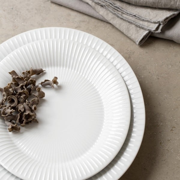 Bílý porcelánový talíř Kähler Design Hammershoi, ⌀ 34 cm-image-2