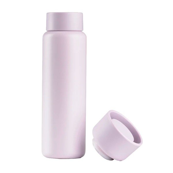 Světle růžový termo hrnek z nerezové oceli 650 ml Singles – Zone