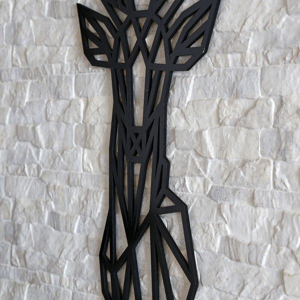 Černá nástěnná dekorace Deer, 39 x 65 cm-image-3