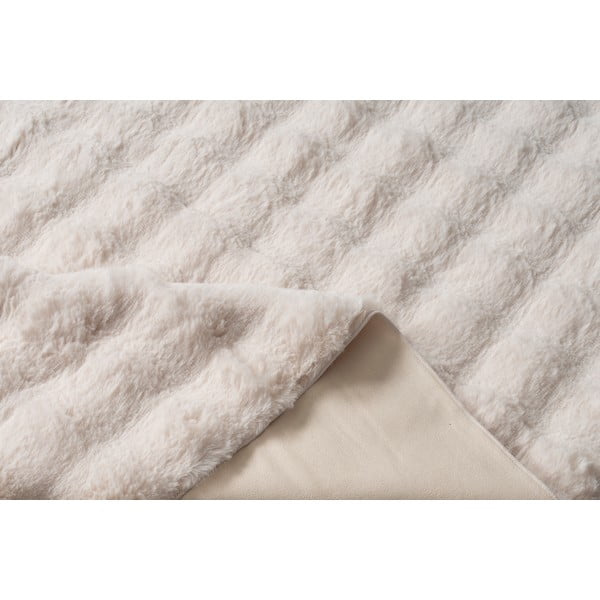 Béžový pratelný kulatý koberec ø 120 cm Bubbly – Oyo Concept-image-1