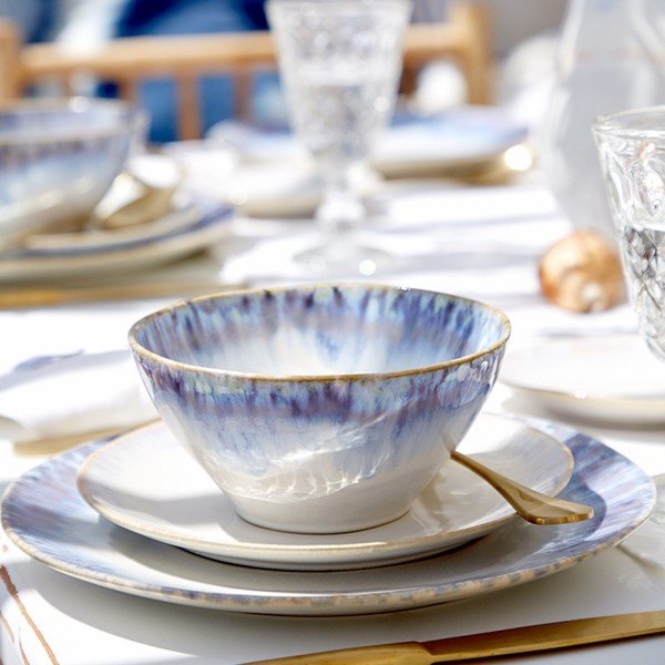 Bílý kameninový talíř Costa Nova Brisa, ⌀ 20 cm-image-1