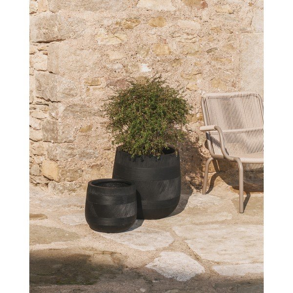 Betonové obaly na květináče v sadě 2 ks ø 50 cm Tival – Kave Home-image-2