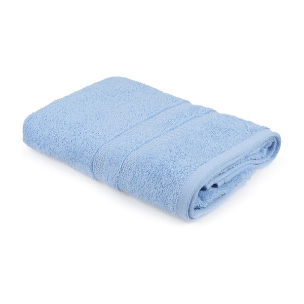 Světle modrý ručník Jerry, 50 x 100 cm