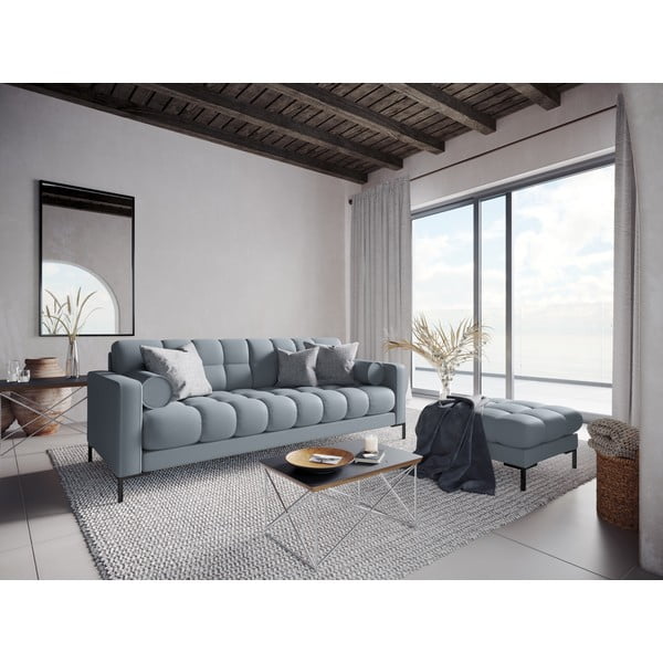 Světle modrá podnožka Cosmopolitan Design Bali, 60 cm-image-4