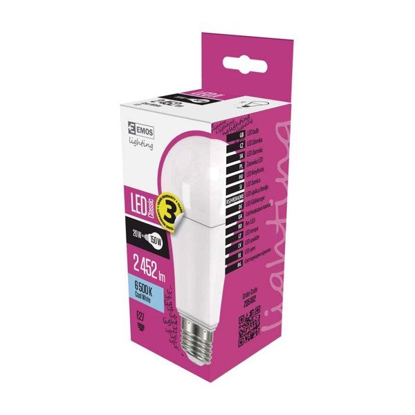 LED žárovka E27, 20 W, 230 V - EMOS-image-1