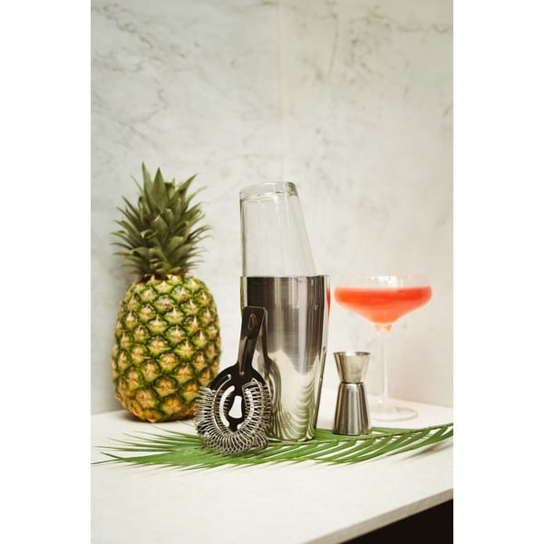 Set na přípravu koktejlů z nerezové oceli Boston - Leopold Vienna-image-1