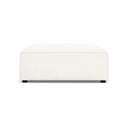 Béžová podnožka z textilie bouclé Jodie – Micadoni Home