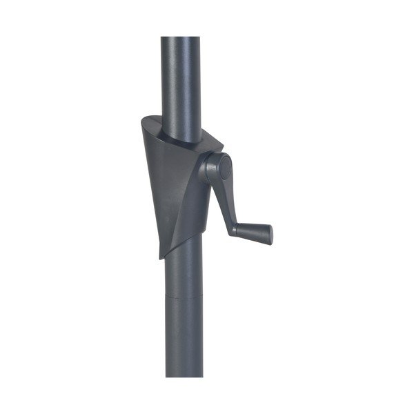 Šedý slunečník ø 350 cm Roja - Rojaplast-image-3