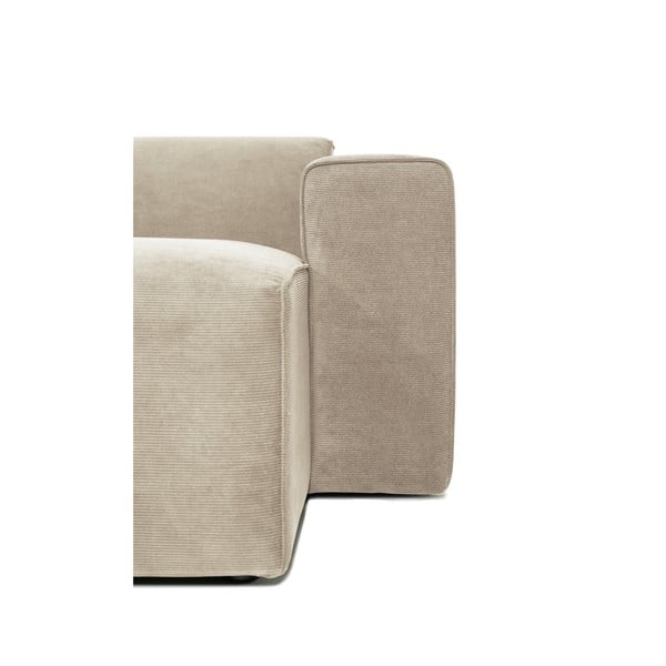 Béžová manšestrová rohová pohovka (pravý roh) Sting - Scandic-image-4