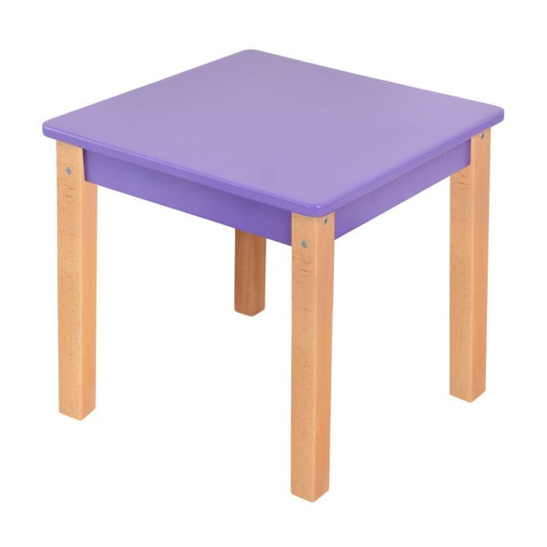 Fialový dětský stolek Mobi furniture Mario