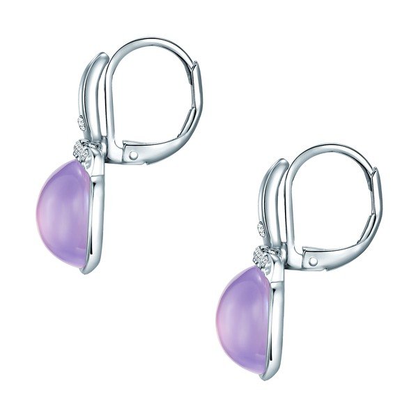 Náušnice s krystaly Swarovski Pure Pink-image-1