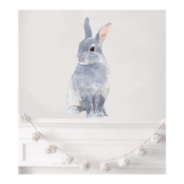 Nástěnná znovu snímatelná samolepka Chocovenyl Bunny