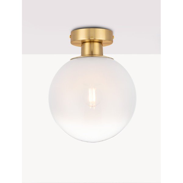 Bílé/ve zlaté barvě skleněné stropní svítidlo Vita – Nova Luce-image-3