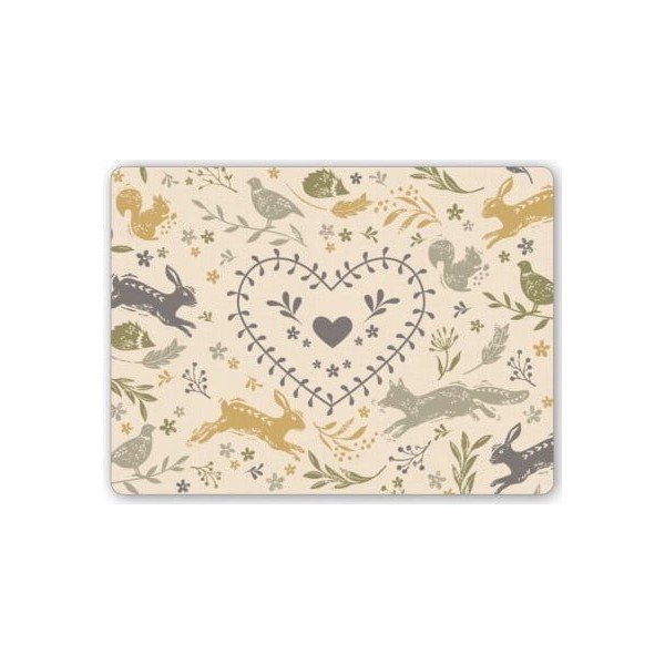 Prostírání a podtácky v sadě 8 ks Woodland – Cooksmart ®-image-1