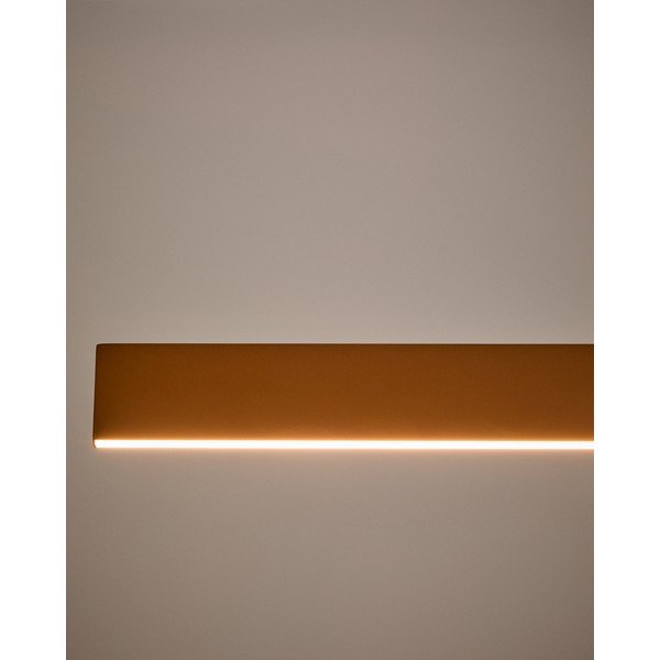 LED závěsné svítidlo v terakotové barvě s kovovým stínidlem Boadella – Kave Home-image-2