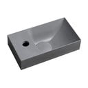Šedé betonové umývátko 31x17 cm Piccolino – Sapho