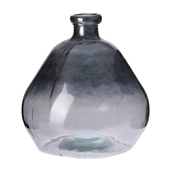 Skleněná váza Inart Silver