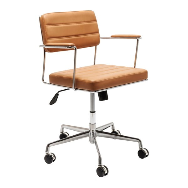 Světle hnědá kancelářská židle Kare Design Dottore