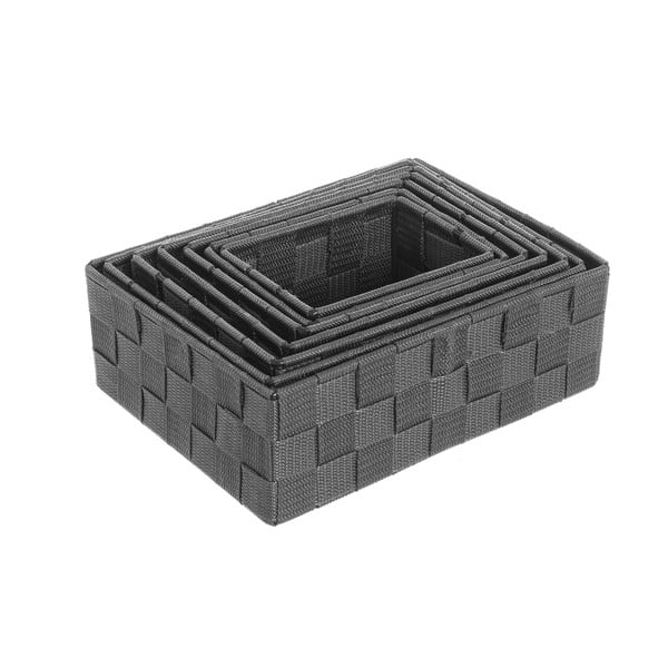 Látkové košíky do koupelny v sadě 7 ks - Casa Selección-image-2