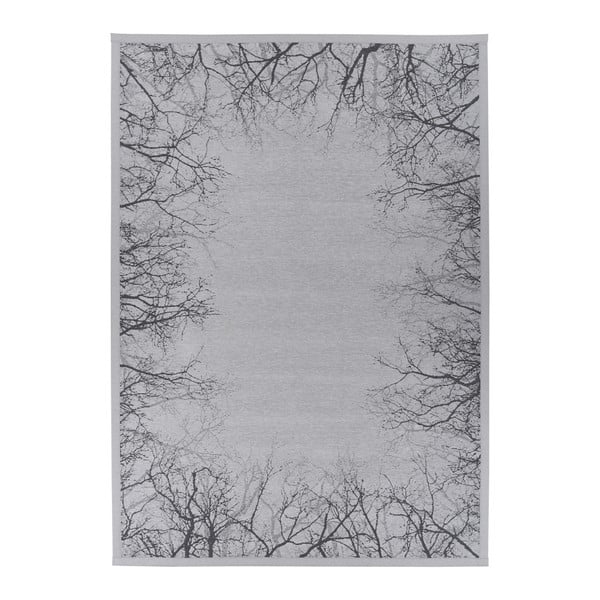 Šedý oboustranný koberec Narma Puise Silver, 100 x 160 cm-image-1