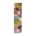 Ručně tkaný vlněný běhoun 60x230 cm Glow Multi – Flair Rugs