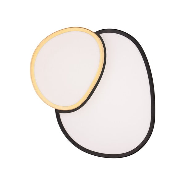 LED stropní svítidlo v černé a zlaté barvě 36x43.5 cm Rise – Trio-image-4