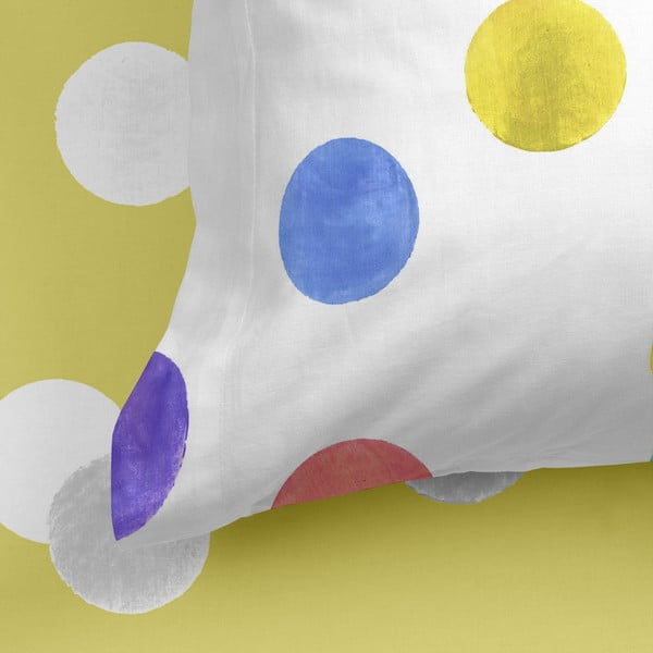 Bavlněné prostěradlo Happy Friday Basic Confetti, 105 x 200 cm-image-4