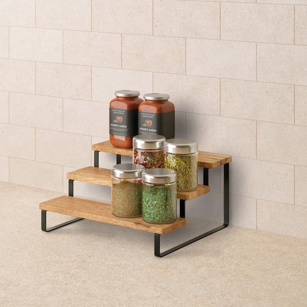 Dřevěný organizér na kořenky York – Metaltex-image-2