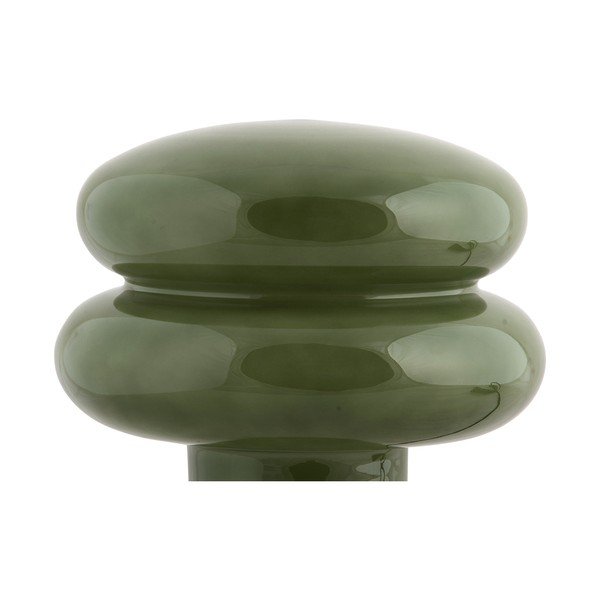 Zelená skleněná stolní lampa (výška 24 cm) Incesante – Leitmotiv-image-2