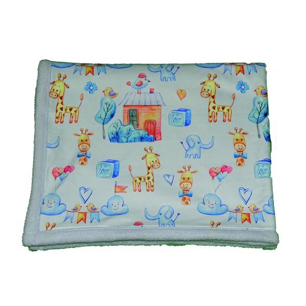 Světle modrá dětská deka 80x100 cm – OYO kids