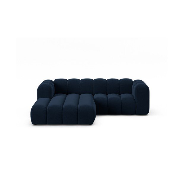 Tmavě modrá rohová pohovka (levý roh) Lupine – Micadoni Home