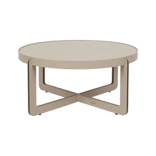 Béžový kulatý konferenční stolek ø 68 cm Centre – Zuiver