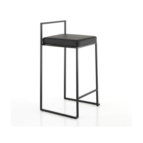 Černé barové židle v sadě 2 ks 77 cm Dodo – Tomasucci