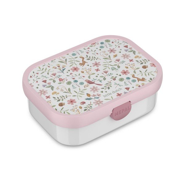 Bílý/růžový plastový dětský svačinový box Fairy Wonders by Little Dutch – Mepal
