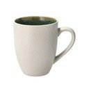 Bílý/zelený keramický hrnek 300 ml Gastro White/Green – Bitz