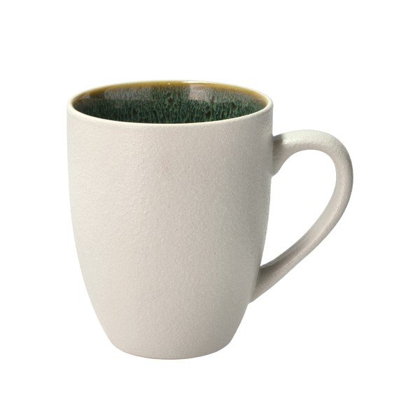 Bílý/zelený keramický hrnek 300 ml Gastro White/Green – Bitz