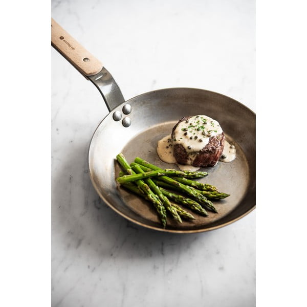 Ocelová pánev na smažení de Buyer Mineral B, ø 26 cm-image-4