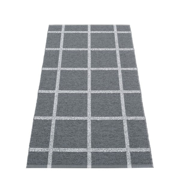 Antracitový vnitřní a venkovní běhoun 70x150 cm Ada Granit – Pappelina