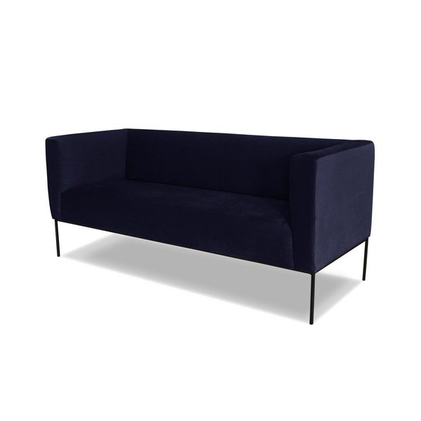 Sytě modrá dvojmístná pohovka Windsor & Co. Sofas Neptune-image-3