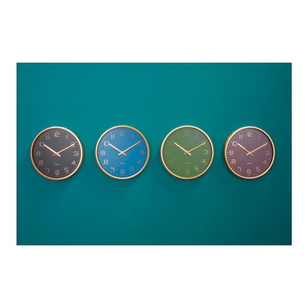 Zelené nástěnné hodiny Karlsson Elegance-image-4