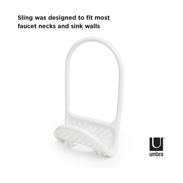 Závěsný plastový držák na houbičku Sling – Umbra-image-4