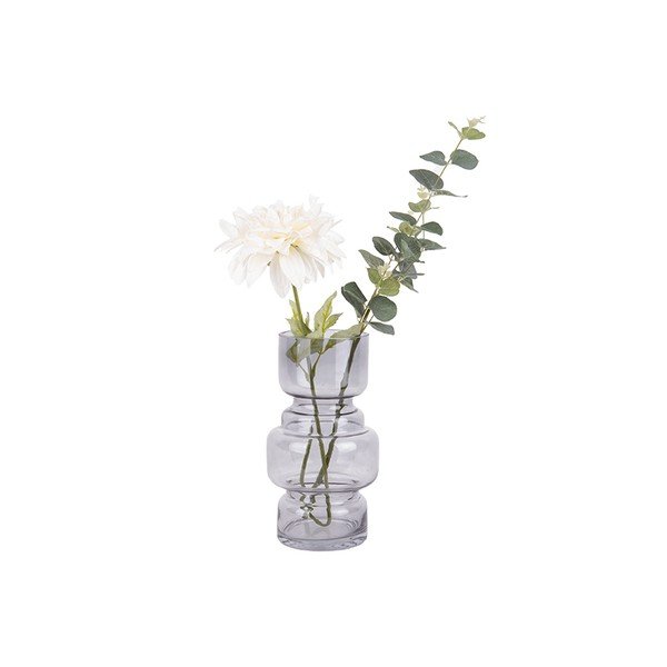 Šedá skleněná váza PT LIVING Courtly, výška 25 cm-image-2