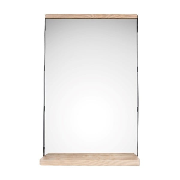 Stolní zrcadlo s dřevěným rámem PT LIVING Simplicity