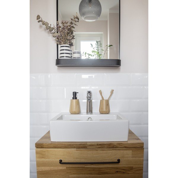 Bambusový dávkovač mýdla v přírodní barvě 0.15 l Maru – Wenko-image-1