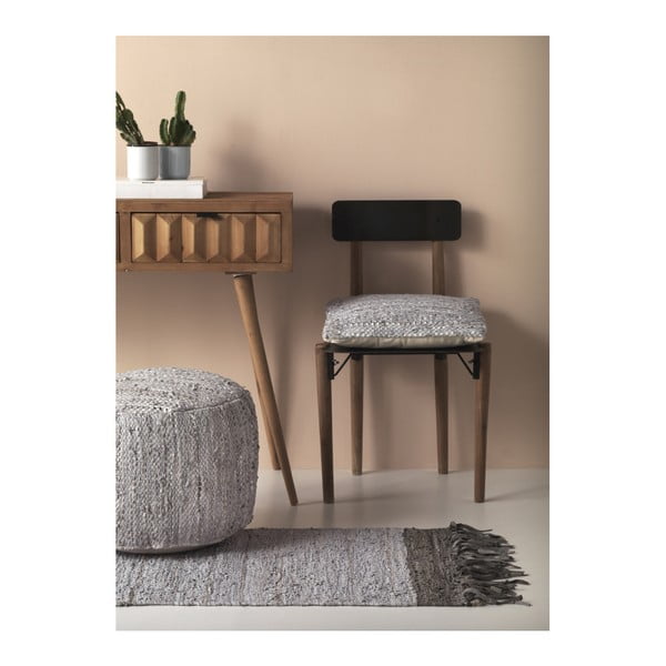 Šedý vzorovaný koberec Geese Beton, 120 x 60 cm-image-1