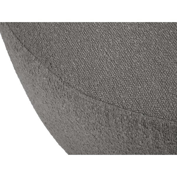 Tmavě šedý otočný puf Interieurs 86 Nael-image-1