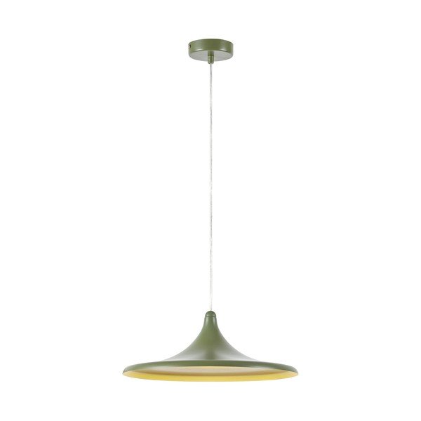 Zelené kovové LED stmívatelné závěsné svítidlo ø37x13 cm Beam – Markslöjd