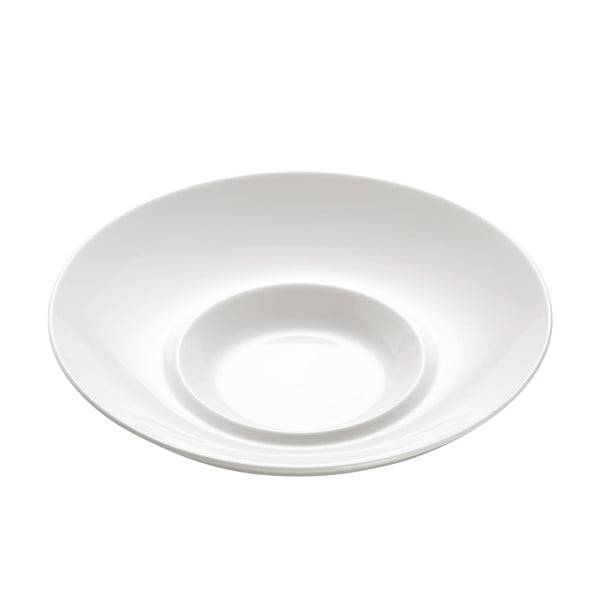 Bílý dezertní  porcelánový talíř ø 26 cm – Maxwell & Williams