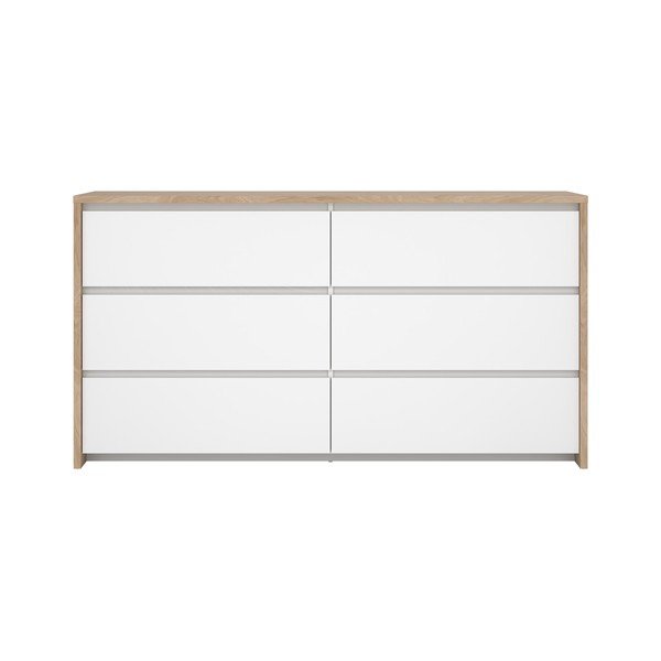 Bílá komoda 157x84x48 cm Next – Tvilum-image-4