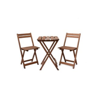 Zahradní jídelní set z borovicového dřeva pro 2 Coffee Bistro - Rojaplast